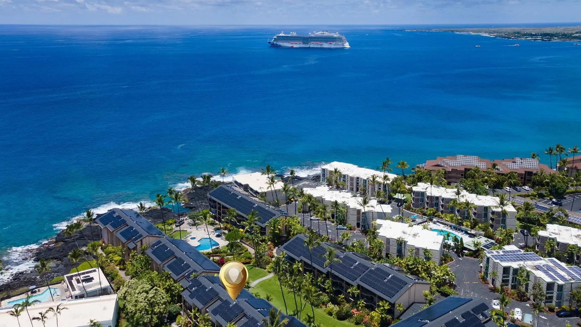 شقة Ocean View With Loft كايلو كونا الولايات المتحدة الأمريكية